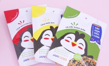 JapiFoods chính thức ra mắt sản phẩm hải sản rắc cơm cho bé từ 1-7 tuổi