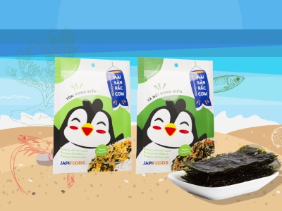 Hải sản rắc cơm JapiFoods dinh dưỡng từ biển cả