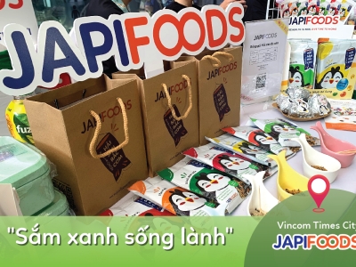 JapiFoods hưởng ứng lối sống xanh bảo vệ môi trường 