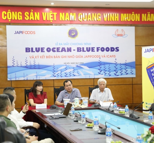 Lễ ký kết chương trình "Blue Ocean - Blue Foods" - Khi kinh doanh là phụng sự