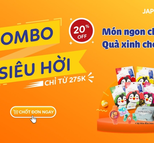 ƯU ĐÃI THÁNG CỦA MẸ - JAPIFOODS TẶNG MÓN NGON CHO BÉ,  QUÀ XINH CHO MẸ