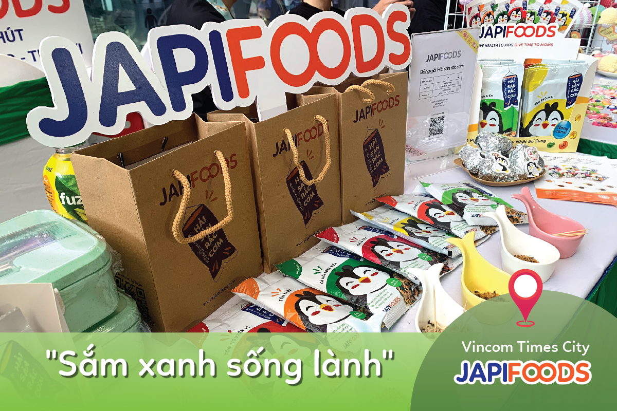 JapiFoods hưởng ứng lối sống xanh bảo vệ môi trường 